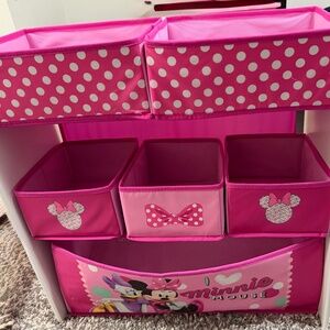 Toy Storage Organizer, Disney Minnie Mouse